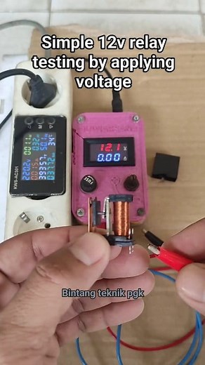2.4K views · 26 reactions | Simple 12v relay testing by applying voltage Semua Orang #relay #12v #electronic #electric #technical #air #conditioner #simple #work #testing #refrigerator #hvac #service #repair #maintenance #engineering | Bintang Teknik Pgk | Facebook