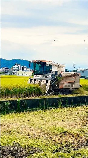 iseki japan harvester machine 🔥 #shorts #farming #harvestermachine