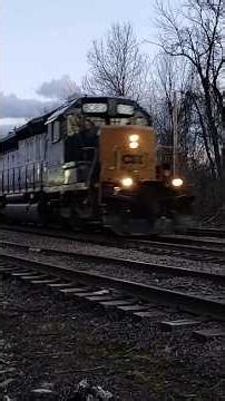 L080-06 east at CPF-HA with CSXT 8089/8833 & 27 cars 4/6/2026 #shortsvideo #shortvideo