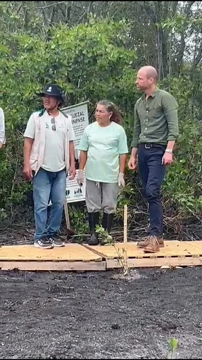 1.5M views · 68K reactions | Prince William showed off his green fingers in Rio de Janeiro today! | HELLO! | Facebook
