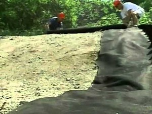Installing a Geotextile below a GEOWEB® Geocell