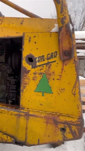Tree farmer C5 forwarder #detroitdiesel #cancar #skidder #shortvideo