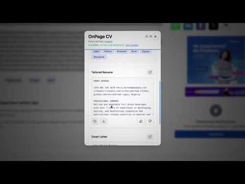 OnpageCv
