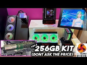 256GB DDR5 Memory Kit Spotted at CES 2026 - ADATA XPG