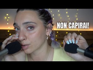 NON MI CAPIRAI, MA TI RILASSERAI 💜 ASMR INAUDIBLE