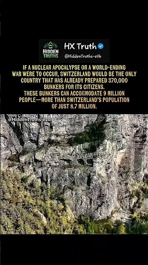Swiss Bunkers – Protection from Nuclear Bombs