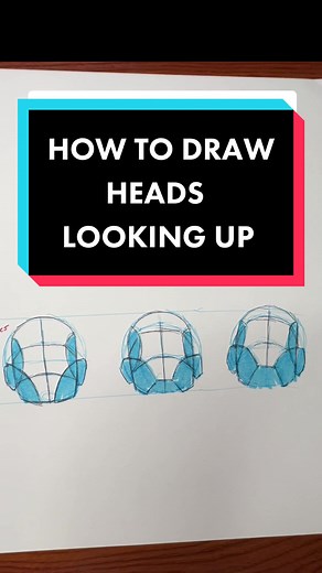 How to Draw Heads Looking Up