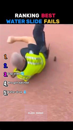 Ranking Best Water Slide Fails 😅😂😨🇺🇸