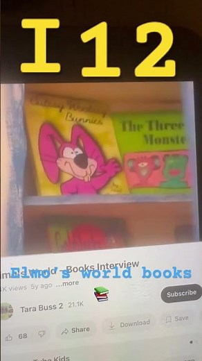 I 12 Elmo’s world books 📚