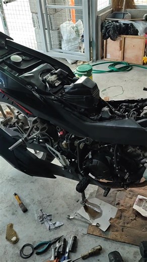 15K views · 299 reactions | Honda GTR 150 from Alabang ❇️ Replace balancer spring/dumper ❇️ replace Spark plug ❇️ replace front brake pad ❇️ replace fuel filter ❇️ Install Mini Driving light package ❇️ install clutch arm extension ❇️ Change coolant ❇️ change oil ❇️ adjust chain message for schedule mga bossing ❤ #k56 #GTR150 #HondaGTR150 #denziotv #MDL | Denzio TV | Facebook