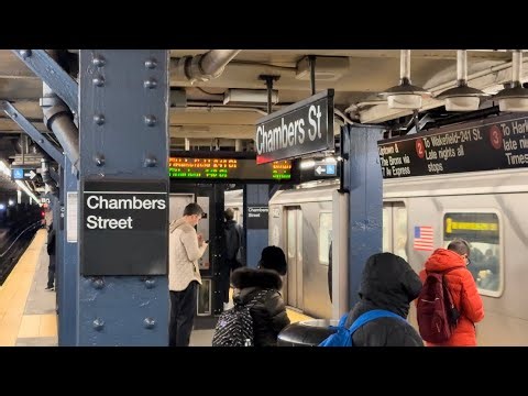 NYC IRT 2 Express Train 14 Street to Chambers Street (2024)