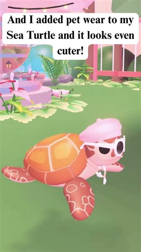 Adopt Me Sea Turtle ✨🐢💚 #adoptme #roblox