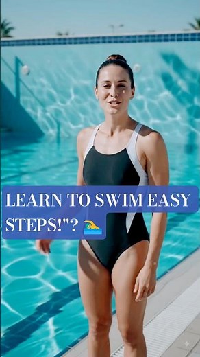 How to Swim Easily for Beginners 🏊 | AI Animated Guide