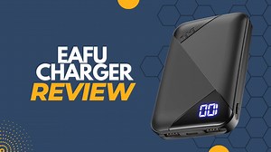 Watch Review&colon; EAFU Portable Charger, Compact 10000mAh Triple 3A on Amazon Live