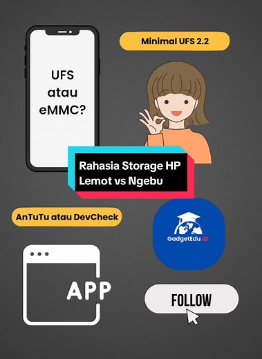 Pilih Storage HP yang Tepat: eMMC vs UFS