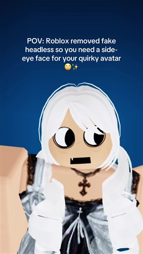 SIDE EYEEEEEE#pinterest #roblox #robloxavatar