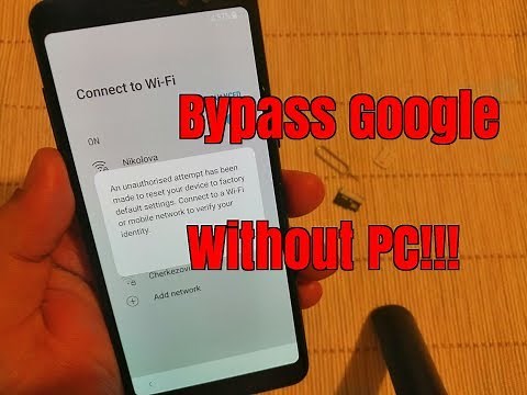 BOOM!!! Samsung A8 2018 (SM-A530F). Remove Google Account.Bypass FRP.