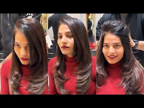 Feather 🪶 hair cut tutorial // face framing hair cut tutorial