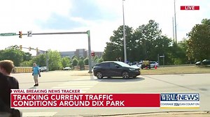 Tracking current traffic conditions around Dix Park