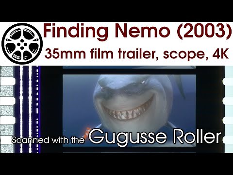 Finding Nemo (2003) 35mm film trailer, scope 4K