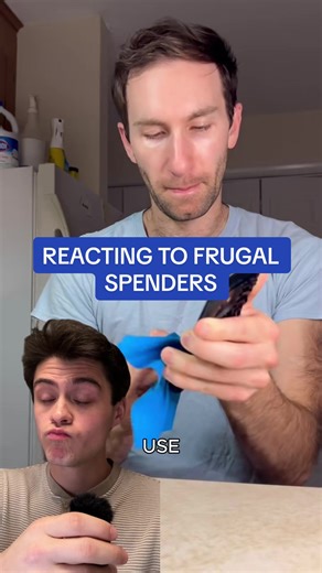 Reminder: it’s okay to splurge on essential living expenses 🤍 #frugalliving #frugal #savingmoney #reactionvids