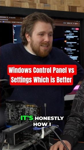 Windows Control Panel vs Settings Which is Better #tips #tricks #trending #technology #tech