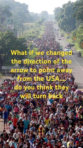 What if we changed the direction of the arrow to point away from the USA?