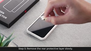 Watch iPhone 12 mini screen protector Install video on Amazon Live