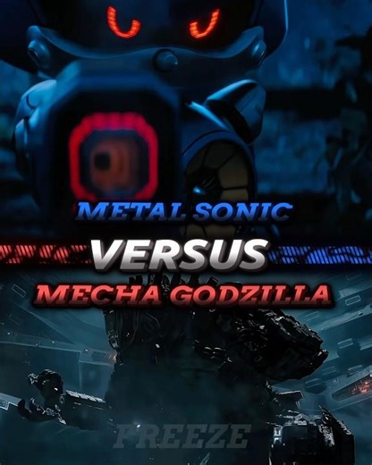 Mecha Godzilla vs Metal sonic(Movie prediction)