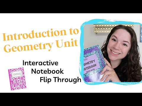 Introduction to Geometry - Interactive Notebook Unit