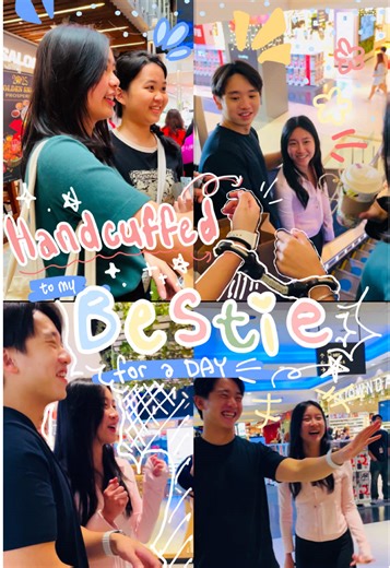 Handcuffed to My Bestie for a Day: Friendship Challenge