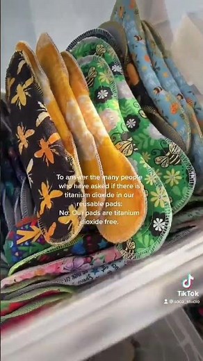 Reusable pads are the safest option for managing your period