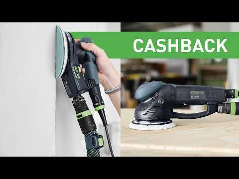 Festool CASHBACK 450PLN na ETS EC & ROTEX