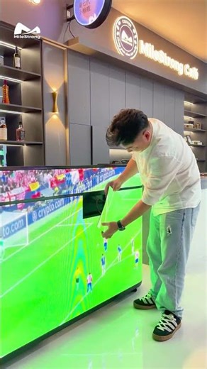 Replacing Traditional Work Surfaces#MileStrong #leddisplay #ledscreen #customled #creativeled