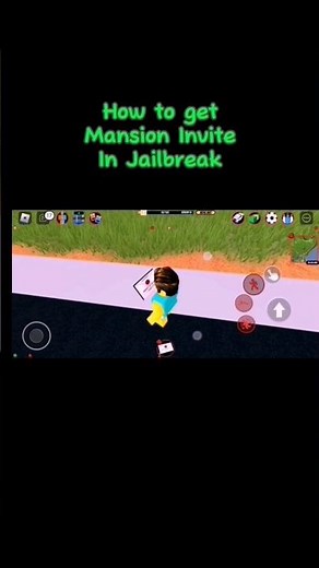 How to get Mansion Invite in Jailbreak #roblox #shorts #jailbreak