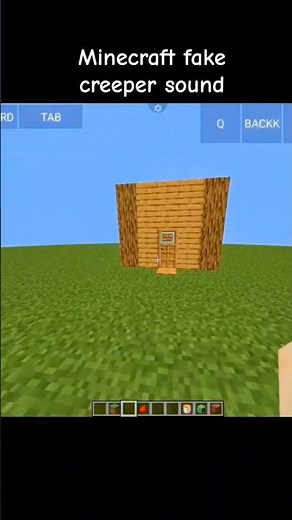 🔊 Redstone Creeper Prank! 💚💥 #shorts #minecraft