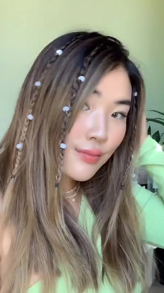 #howto: add beads to your braid🤍 so excited for this one✨🦋#beads#bra...