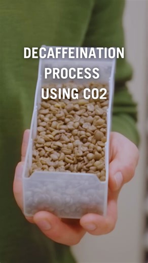 James Hoffmann on Instagram: "The supercritical carbon dioxide process uses carbon dioxide under high pressure and temperature to remove caffeine from the beans. It might sound technical and seven days in liquid CO₂ sounds extreme, but it’s one of the cleaner and more efficient ways of producing decaf and is used more widely than you might expect. Had you heard of this process?"