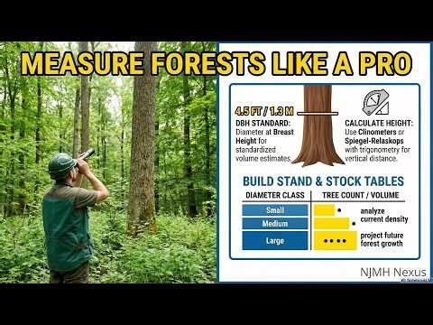 The Ultimate Guide to Forest Inventory & Tree Measurement | Field Manual of Working Plan| NJMH Nexus