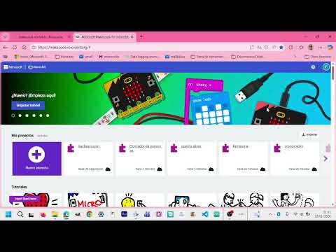 Conoce tu placa microbit para programarla con MakeCode usando botones, variables, bloques...