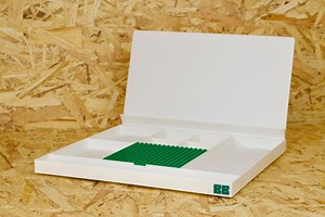 BRICK BUDDY™ XL – Modular Brick Building Tray | Eco-friendly Organiser With Removable Guide Stand - Etsy