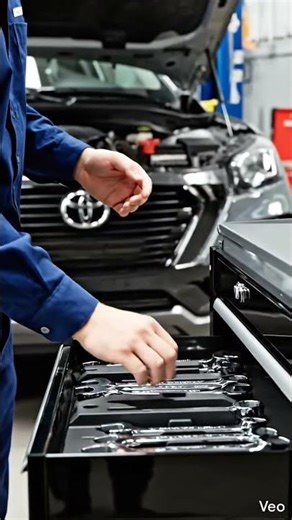 Ultimate Mechanic ASMR 🔧 Satisfying Tool Restock & Engine Start (4K)