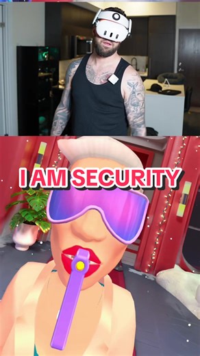 This club was bumpin on Christmas 🎅🏻❄️ #iamsecurity #vrgame #bestvrgames #vr #metaquest