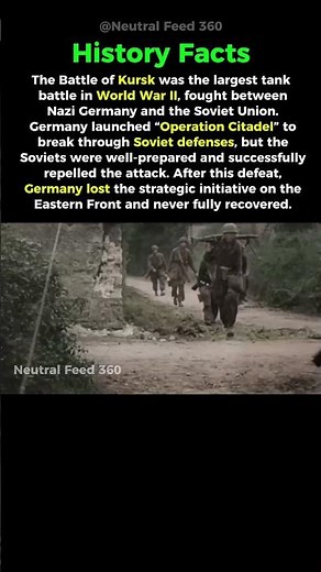 The Largest Tank Battle in History