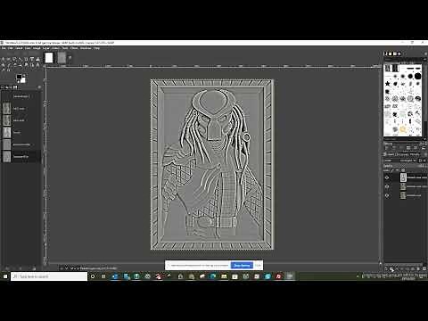 Processing a 3D Laser effect image in GIMP