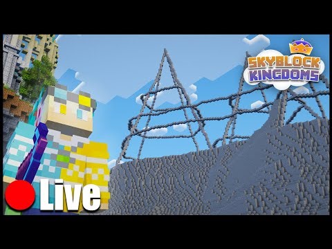 Chill Mountain Building! Skyblock Kingdoms!