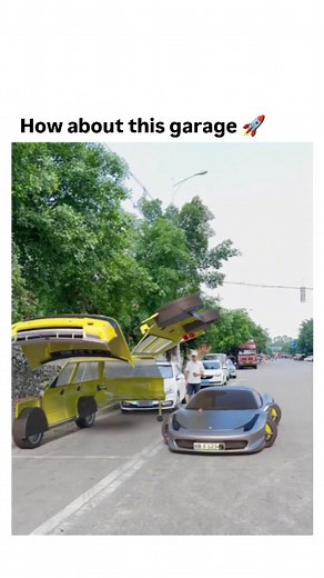 Exploring Technology | How about this garage 🚀🤯 #explore #reels #fyp #garage #carparking #innovation #technology | Instagram