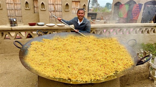 Mix vegetables Pulao Recipe | Biggest Sabzi Pulao I Have Ever Made | Mubashir Saddique | Village Food Secrets