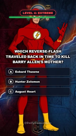 Quiz #15 – Can You Beat The Speed Force? ⚡ The Flash Quiz #quiz #trivia #dc #dccomics