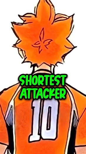 Hinata: The Shortest ATTACKER in Spring high Tournament #hinatashoyo #shorter #haikyuu